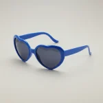 Lunette coeur effet coeur le soir - Vue 1 - lunette coeur