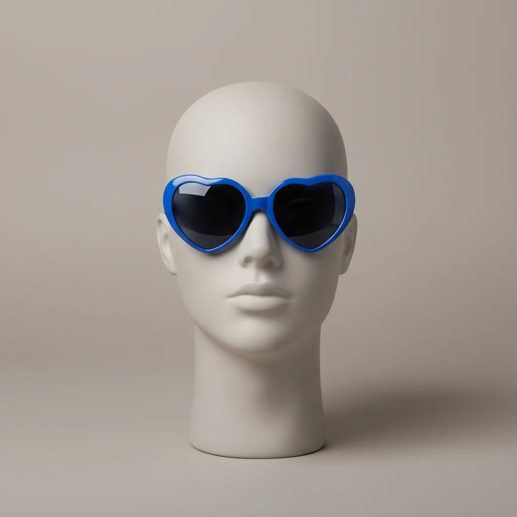 Lunette coeur effet coeur le soir - Vue 5 - lunette coeur