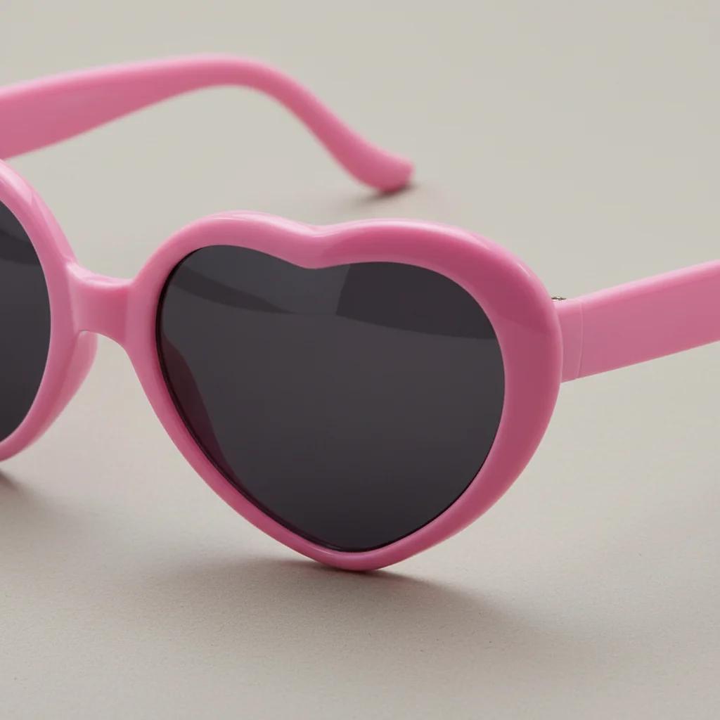 Lunette coeur effet lumière coeur - Vue 4 - lunette coeur