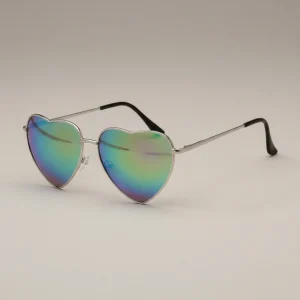 lunette coeur métal rétro - Vue 1 - lunette coeur