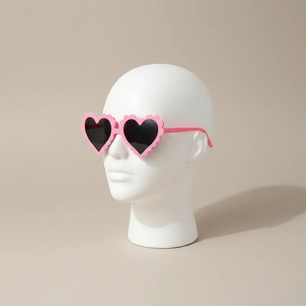 lunette coeur monture polycarbonate - Vue 5 - lunette coeur