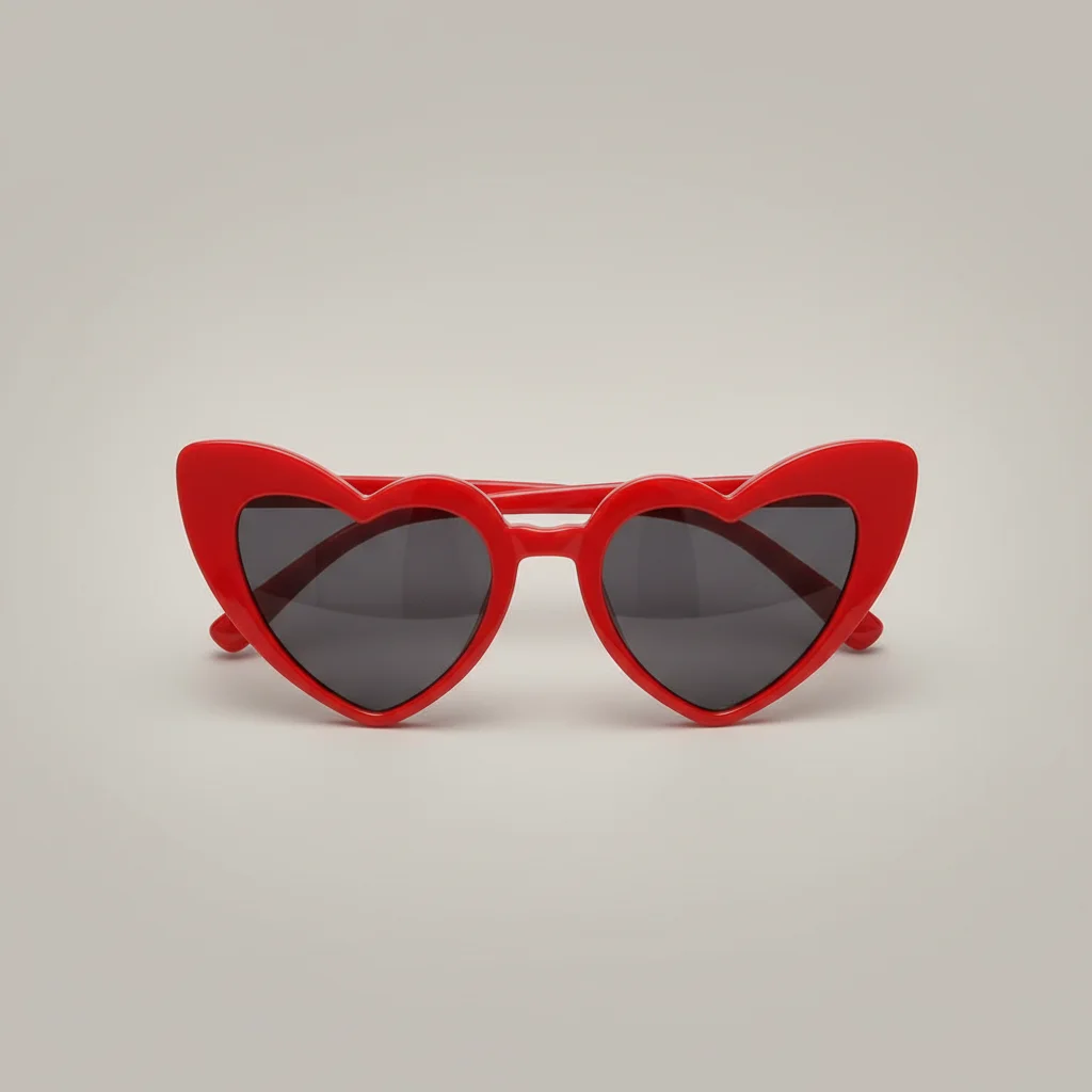 Lunette coeur protection uv400 - Vue 3 - lunette coeur