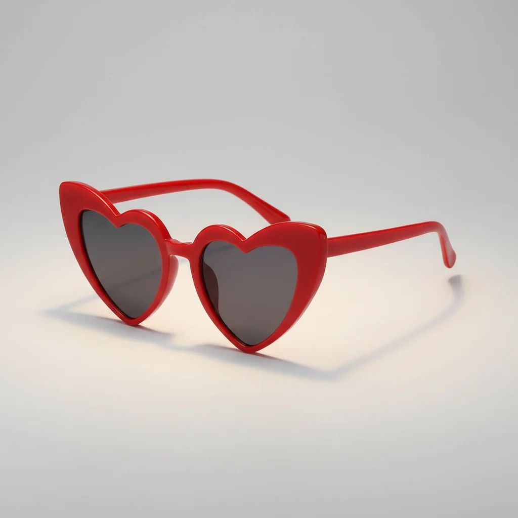 Lunette coeur protection uv400 - Vue 4 - lunette coeur