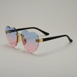 Lunette coeur verre dégradé - Vue 2 - lunette coeur